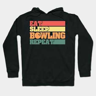 Eat Sleep Bowling Repeat Hoodie